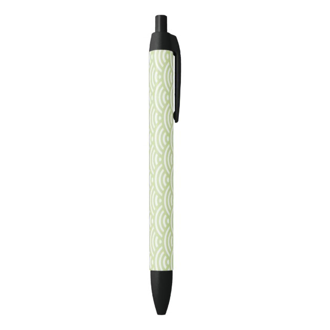 Oriental wave background pen (Bottom (Vertical))