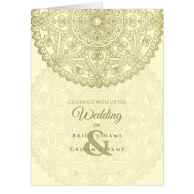 Oriental Wedding - Greeting Card (Front)