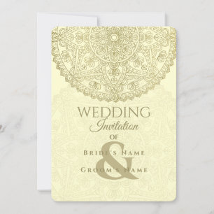 Oriental Wedding - Invitation