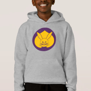 Oriental Yellow Purple Japan Rabbit Mon Art Hoodie