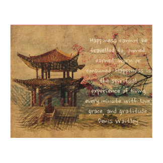 Oriental Zen Wood Wall Decor