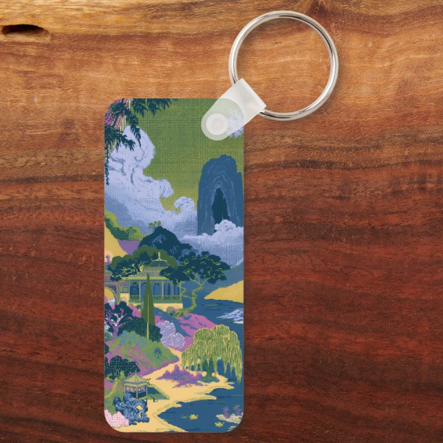 Orientalpainting Keychain (Back)