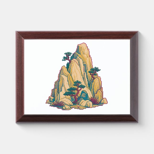 Orientalpixelpainting Ukiyo-e Award Plaque (Horizontal)