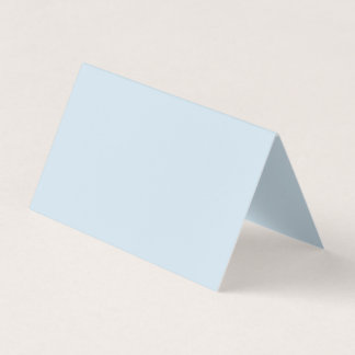 Orientation: Folded Horizontal Tent Don't be like Business Card