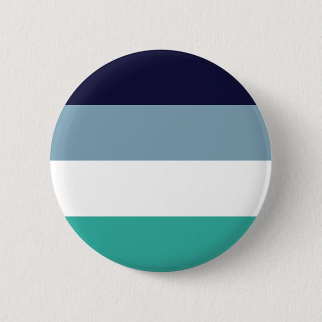 Oriented Aroace Acearo Queer Pride Flag Button (Front)