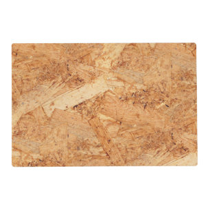oriented strand board - OSB seamless pattern Placemat