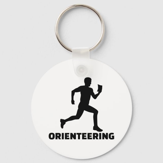 Orienteering Keychain (Front)