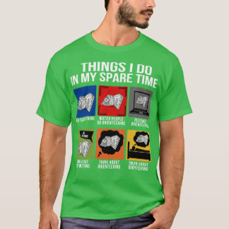 Orienteering Things Spare Time Go Orienteering Res T-Shirt