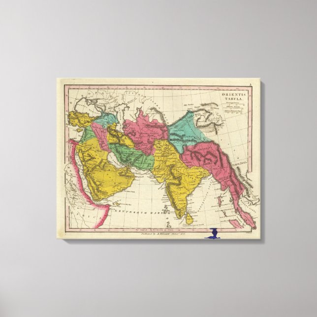 Orientis Tabula Canvas Print (Front)