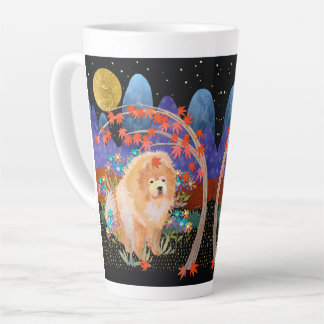 ORIGAMI AUTUMN Chow mug wraparound design