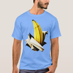 Origami Banana Sculpture  T-Shirt