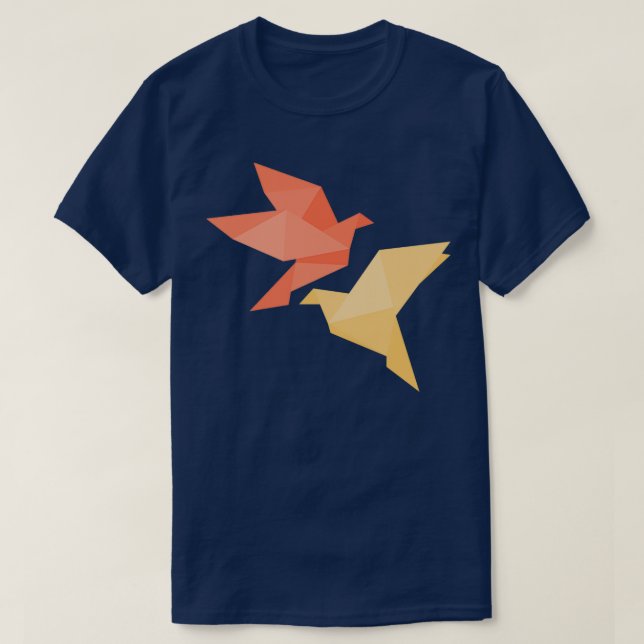 Origami Bird 20 T-Shirt (Design Front)