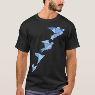Origami Bird As Origami Idea Japanese T-Shirt