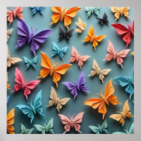 Origami Butterfly Pattern