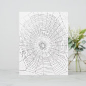 Origami Craft Paper, Spiderweb, Halloween Fun (Standing Front)