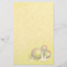 Origami crane and hand-ball patterned washi-style
