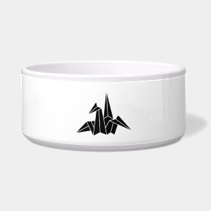Origami crane bowl