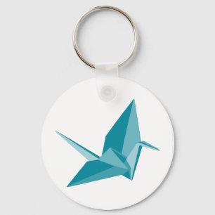 Origami Crane Keychain