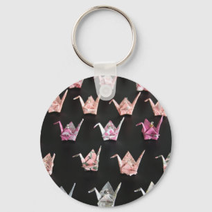 Origami Crane Ornaments Keychain