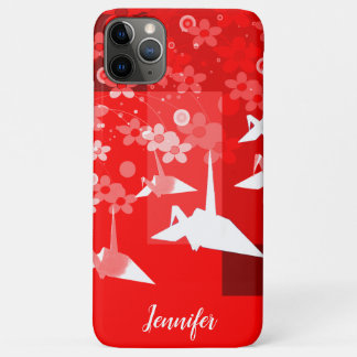 Origami Cranes iPhone 11 Pro Max Case