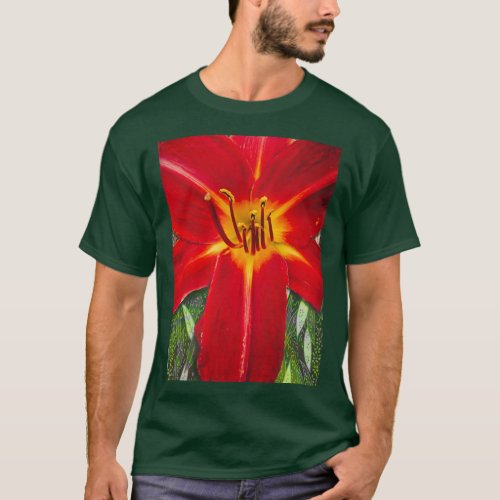 Origami Daylily T_Shirt