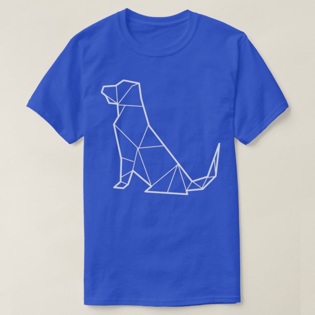Origami Dog Dog Parent Gift T-Shirt (Design Front)