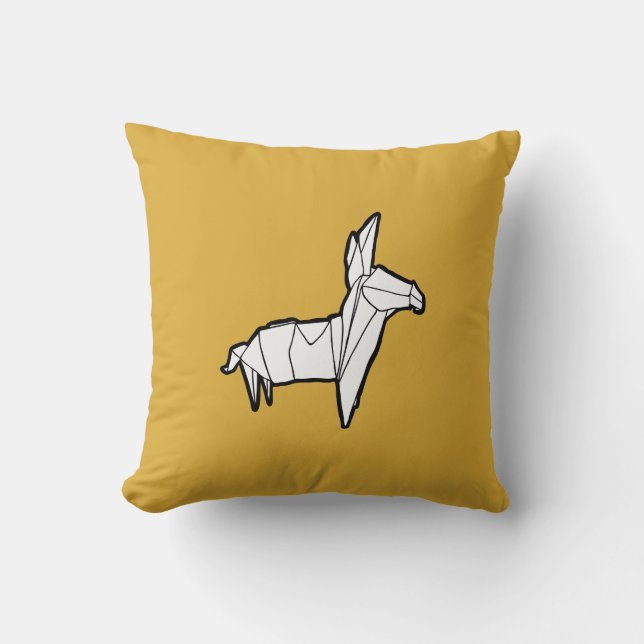 Origami Donkey Pillow (Front)