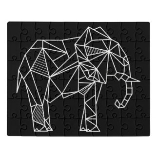 Origami Elephant Jigsaw Puzzle