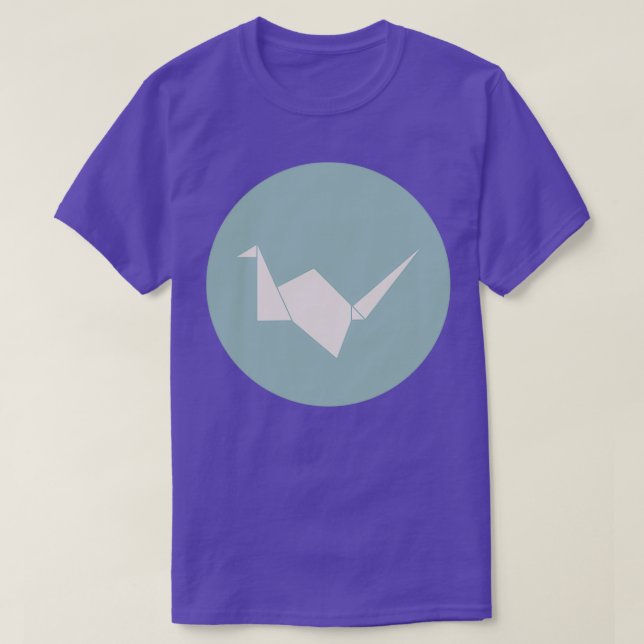 Origami Flapping Birds T-Shirt (Design Front)
