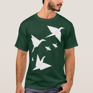 Origami Flights Light blue T-Shirt