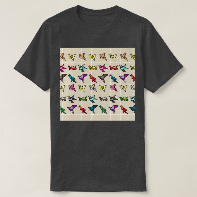Origami Foldable Paper Art 1 T-Shirt (Design Front)