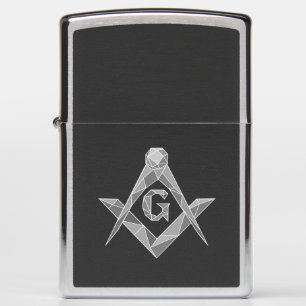 Origami freemasonry symbol zippo lighter