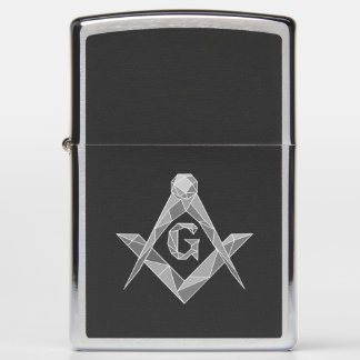 Origami freemasonry symbol zippo lighter
