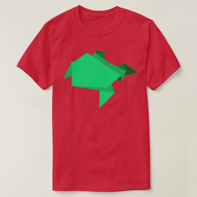 Origami Frog 10 T-Shirt (Design Front)