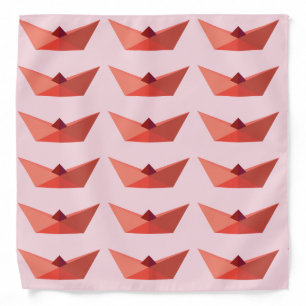 Origami Hat, Boat Bandana