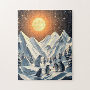 Origami holiday puzzle