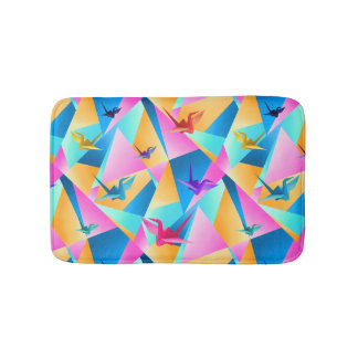 Origami Kaleidoscope Bath Mat
