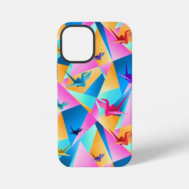Origami Kaleidoscope iPhone Case (Back)