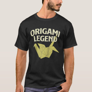 Origami Legend Paper Folding Japanese Origamist R T-Shirt