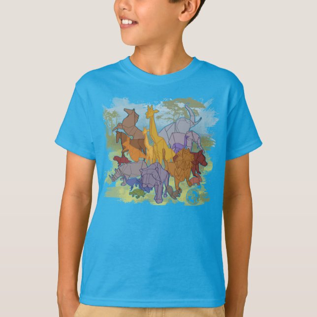 Origami Menagerie T-Shirt (Front)