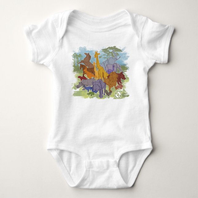 Origami Menagerie T-Shirt (Front)