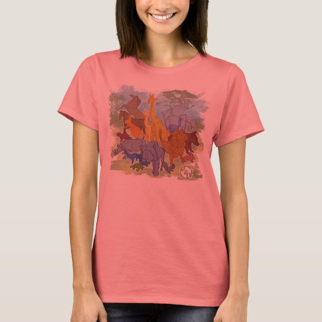 Origami Menagerie T-Shirt (Front)