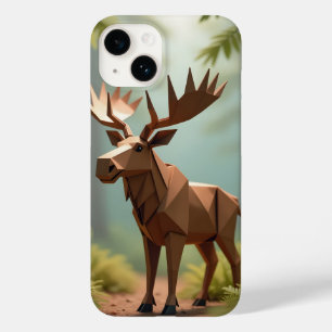 Origami Moose  Case-Mate iPhone 14 Case