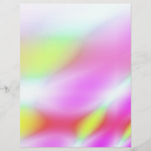 Origami Paper, Abstract Colors, Pink, Yellow, Red Flyer
