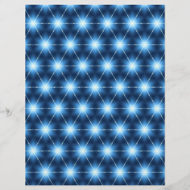 Origami Paper Blues Customizable Hobby Art (Front)