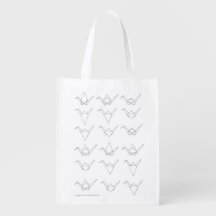 Origami Paper Crane Bag