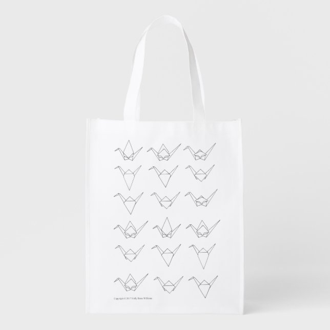 Origami Paper Crane Bag (Front)