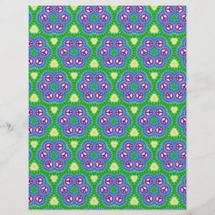 Origami Paper Green Blue Customizable Hobby Art