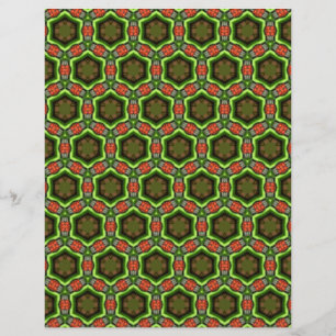 Origami Paper Red Green Customizable Hobby Art
