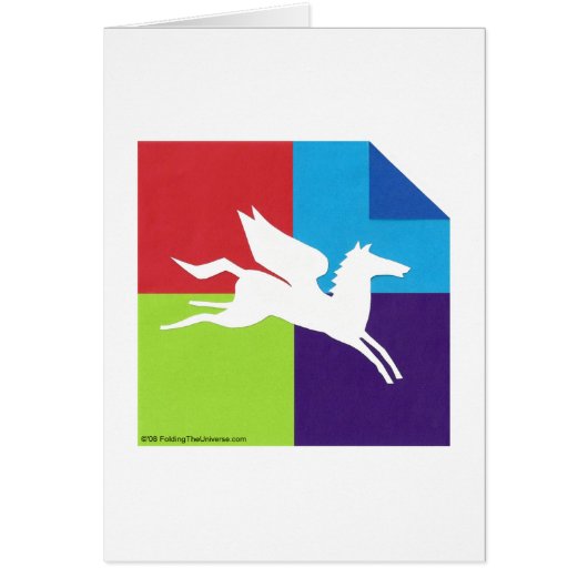 Origami/Pegasus Card (Front)